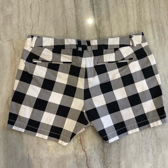 A.n.a a new approach Buffalo plaid twill shorts 10 - Picture 8 of 8